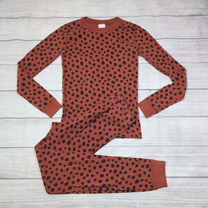 12 Hanna Andersson Mini Spots Long John Pajamas